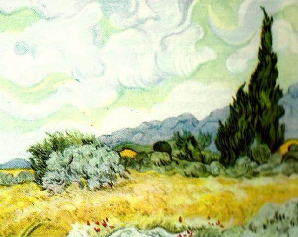 Vincent Van Gogh de gugh falten oil painting image